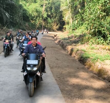 Test Ride Jalan TMMD Sekardadi, Warga Rasakan Langsung Hasil Pembangunan