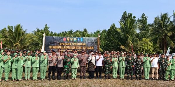 TMMD ke-129 Ditutup, Pangdam II/Sriwijaya Tekankan Gotong Royong dan Kemanunggalan TNI-Rakyat