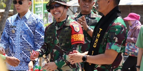 Jalan Cor TMMD 129 Resmi Diperkenalkan, Warga Tlemang Rayakan Kebahagiaan Baru