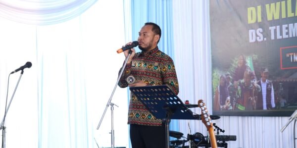 Kades Tlemang Sampaikan Rasa Syukur atas Transformasi Desa melalui TMMD 129
