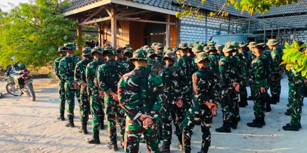 Letda Inf Hasan Nakhodai Apel Final Sebelum Purna Tugas TMMD di Tlemang