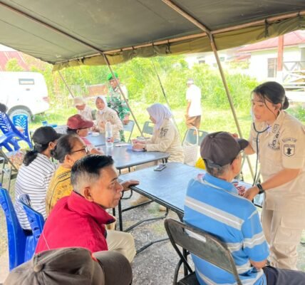TMMD ke-130 Hadirkan Pelayanan Kesehatan dan Bantuan untuk Masyarakat Poso