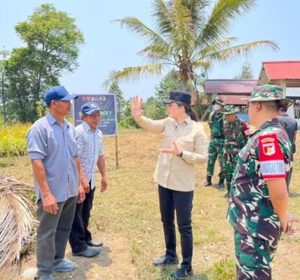 Bupati dan Dandim Kunjungi Proyek Sanitasi Desa Leboni Setelah TMMD 2026
