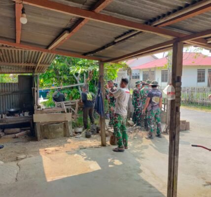 Program TNI Manunggal Membangun Desa Perkuat Akses Air Bersih di Poso