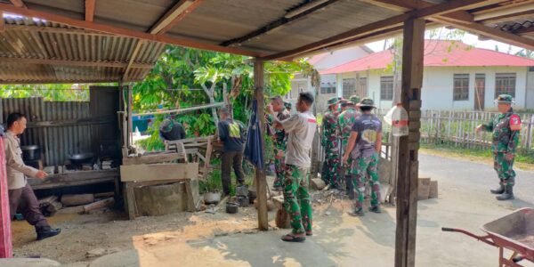 Program TNI Manunggal Membangun Desa Perkuat Akses Air Bersih di Poso