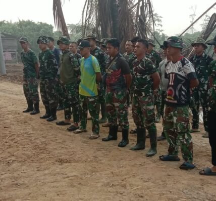 Persiapan Kegiatan TMMD: Apel Pagi TNI Bersama Masyarakat Luwu Timur