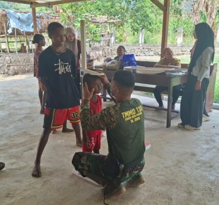 Pemantauan Pertumbuhan Anak di Yamboi untuk Cegah Stunting melalui Kerjasama Kesehatan