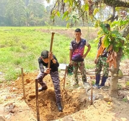Langkah Awal Pembangunan Fasilitas Sanitasi di Tiku Djobu oleh TMMD ke-130