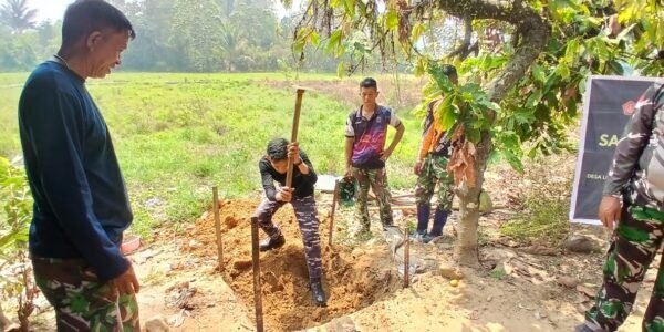 Langkah Awal Pembangunan Fasilitas Sanitasi di Tiku Djobu oleh TMMD ke-130