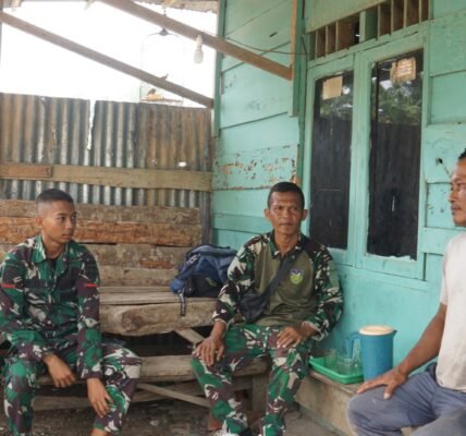 Bukan Sekadar Bangun Infrastruktur, Satgas TMMD ke-130 Kodim 0407/Kota Bengkulu Bangun Kedekatan dengan Warga