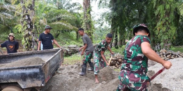 Jalan 2,9 Kilometer Dibangun, TMMD ke-130 Kodim 0407/Kota Bengkulu Buka Harapan Baru bagi Warga