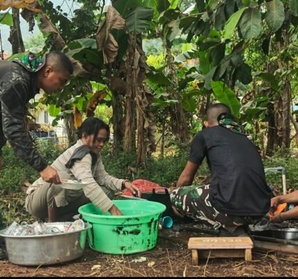 Keterlibatan Masyarakat Perkuat Program TMMD Kodim 1504 di Ambon