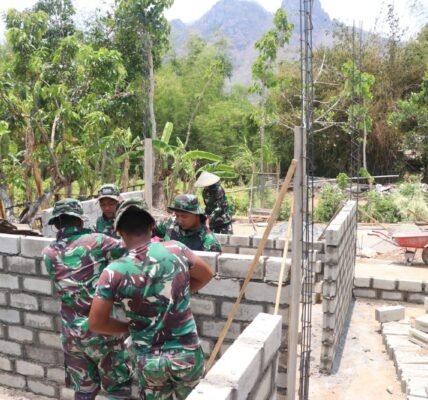 Upaya TMMD ke-130: Mewujudkan Rumah Layak bagi Warga Desa Pojok