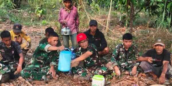 Keakraban TNI dan Warga Terjalin dalam Keseruan Program TMMD ke-130