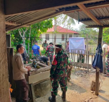 Kodim 1307/Poso Ciptakan Akses Air Bersih Lewat Proyek Sumur di Desa Soe