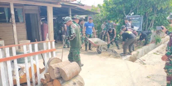 Inisiatif Satgas TMMD ke-130 Tingkatkan Akses Air Bersih di Poso