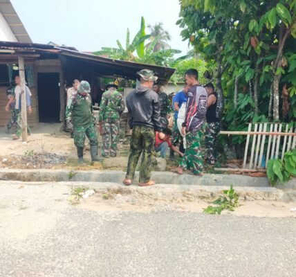 TMMD 130 Poso: Kebersamaan Warga Wujudkan Fasilitas Air Secara Bertahap