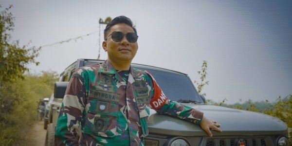 Letkol Windra Tinjau Proyek TMMD Melalui Jalur Menantang di Luwu Timur