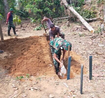 Satgas TMMD ke-130 Memulai Proyek RTLH untuk Warga di Poso