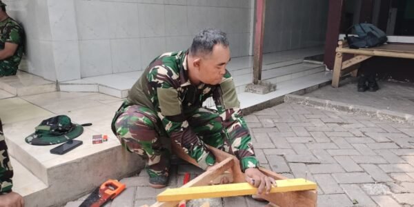 Dukungan Terintegrasi, Satgas TMMD Kodim 0510/Tigaraksa Siapkan Alat Penting