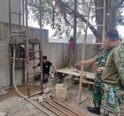 Upaya TNI dalam Peningkatan Kualitas Hidup Melalui Pengeboran Sumur di Tangerang