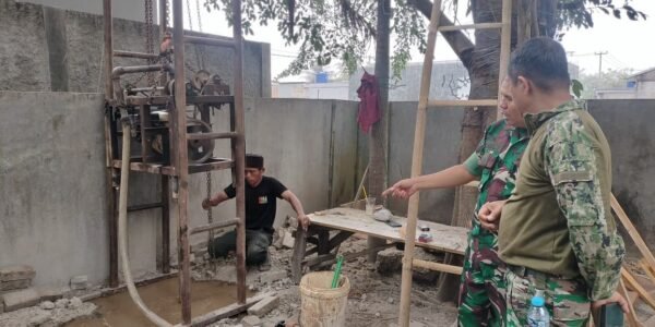 Upaya TNI dalam Peningkatan Kualitas Hidup Melalui Pengeboran Sumur di Tangerang