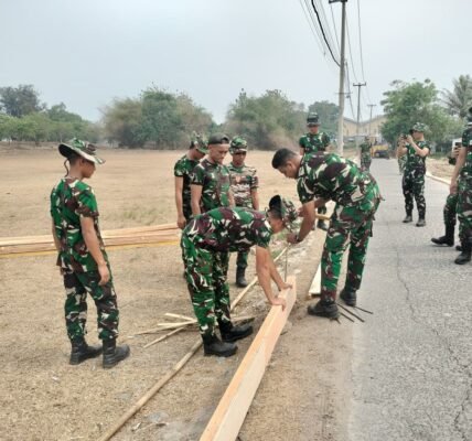 Inisiatif Satgas TMMD 130 Memperkuat Infrastruktur di Desa Sumur Bandung