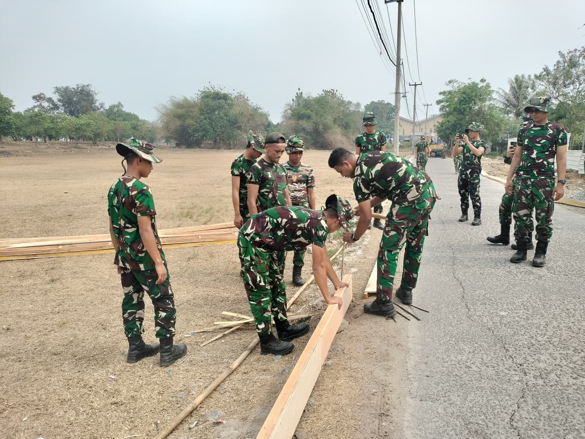 Inisiatif Satgas TMMD 130 Memperkuat Infrastruktur di Desa Sumur Bandung