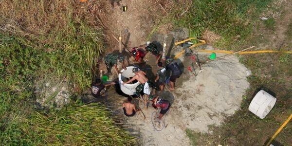 Proyek TMMD ke-130 Sukses, Puskesmas Wanggar Sari Kini Punya Pasokan Air Bersih