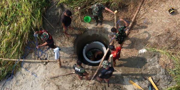 Puskesmas Wanggar Sari Dapat Dukungan Air Bersih dari Program TMMD ke-130