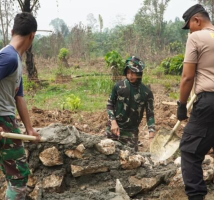 Kerja Sama TNI dan Polri Dalam TMMD: Membangun Infrastruktur untuk Masyarakat Luwu Timur