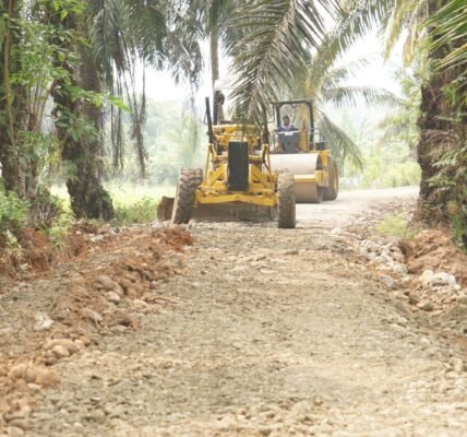Jalan TMMD ke-130 Kodim 0407/Kota Bengkulu Buka Akses Ekonomi Warga Perbatasan Bengkulu Tengah