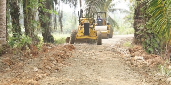 Jalan TMMD ke-130 Kodim 0407/Kota Bengkulu Buka Akses Ekonomi Warga Perbatasan Bengkulu Tengah