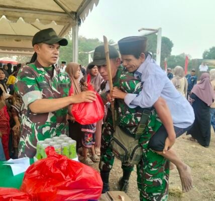 Serma Suan Aksi Nyata Membantu Warga Dalam Kesehatan di TMMD