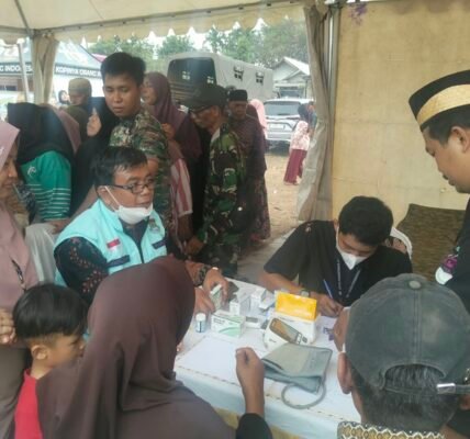 Kegiatan TMMD ke-130 Tawarkan Layanan Kesehatan Gratis untuk Warga Tigaraksa