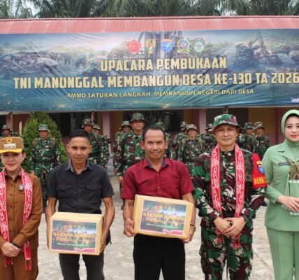 TMMD ke-130: Mengoptimalkan Sumber Daya Desa untuk Ketahanan Pangan dan Lingkungan