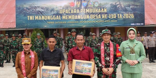 TMMD ke-130: Mengoptimalkan Sumber Daya Desa untuk Ketahanan Pangan dan Lingkungan