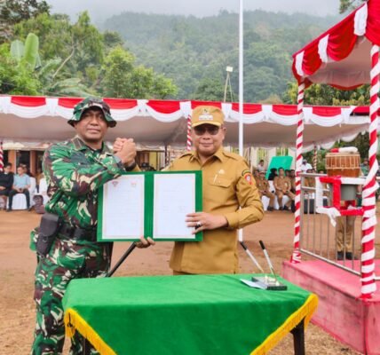 Pembukaan TMMD 130 di Ambon: Sinergi TNI dan Pemkot untuk Pembangunan Berkelanjutan Pembukaan TMMD 130 di Ambon: Sinergi TNI dan Pemkot untuk Pembangunan Berkelanjutan