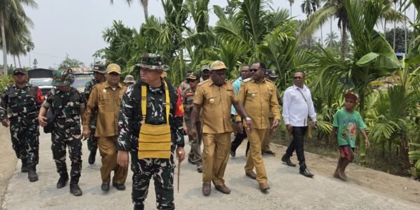 Forkopimda Kunjungi TMMD untuk Pastikan Keterlibatan Masyarakat di Nabire