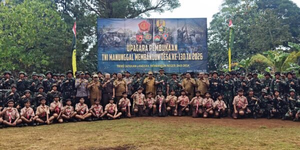 TMMD ke-130 Resmi Dimulai, Wali Kota Ambon Ajak TNI Bangun Masyarakat Bersama