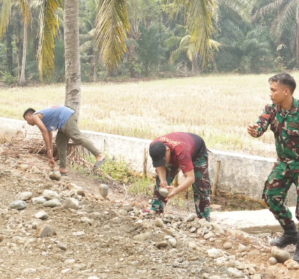 Konektivitas Antarwilayah Diperkuat, Jalan TMMD ke-130 Kodim 0407/Kota Bengkulu Jadi Harapan Warga Perbatasan