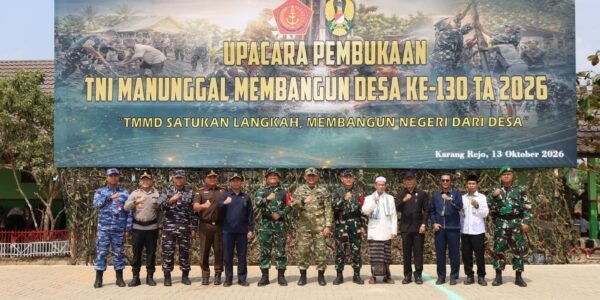 Kodim 1009 Tanah Laut Luncurkan Program TMMD Ke-130 untuk Pembangunan Desa Kodim 1009 Tanah Laut Luncurkan Program TMMD Ke-130 untuk Pembangunan Desa