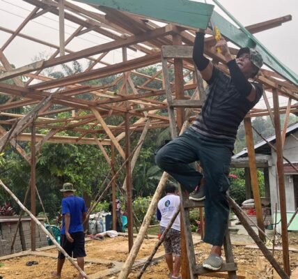 Satgas TMMD Ke-130 Tuntaskan Tahap Awal Pembangunan Rumah untuk Warga Landak