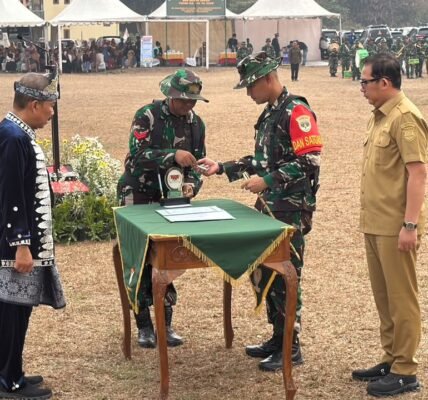 Kodim 0510/Tigaraksa Mulai TMMD ke-130 dengan Penandatanganan Resmi