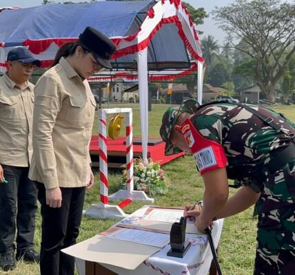 TNI Bersama Pemkab Poso Luncurkan TMMD ke-130 untuk Membangun Desa