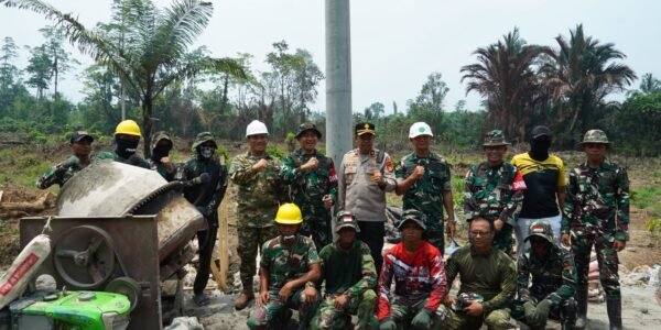 Pembangunan Infrastruktur TMMD ke-130 Diresmikan Bupati Luwu Timur di Parumpanai