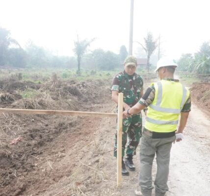 Pembangunan Jalan TMMD di Parumpanai Tingkatkan Konektivitas Pertanian Masyarakat