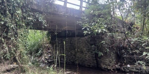Warga Dusun Kelapa Dua Sambut Baik Pembangunan Jembatan Baru TMMD