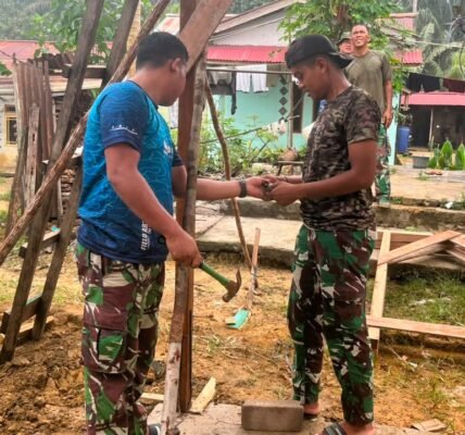 Transformasi Komunitas: Satgas TMMD Hadirkan Kehidupan Baru untuk Bu Suhanim