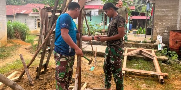 Transformasi Komunitas: Satgas TMMD Hadirkan Kehidupan Baru untuk Bu Suhanim